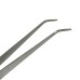 Buzzufy S10 soldering tweezer for jewelers with fibre grip curved length 165 mm
