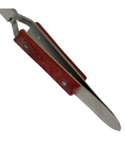 Buzzufy S10 soldering tweezer for jewelers with fibre grip curved length 165 mm