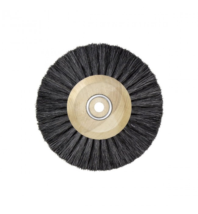 Buzzufy wheel hard brush bristle 3 rows 80 mm, thickness 5 mm
