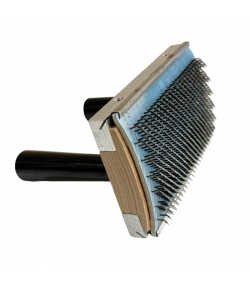 Carding hangle to equalized the polishing cloths discs, hard metal blade