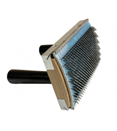 Carding hangle to equalized the polishing cloths discs, hard metal blade