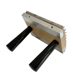 Carding hangle to equalized the polishing cloths discs, hard metal blade