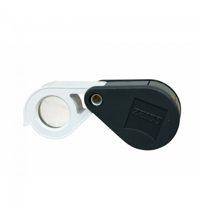Carl Zeiss D40 triplet pocket loupe x10