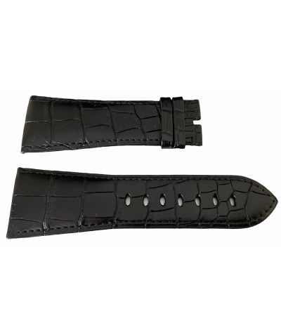Cartier black leather strap KD74BK97 29.0mm