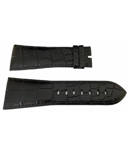 Cartier black leather strap KD74BK97 29.0mm