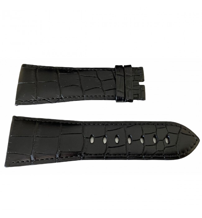 Cartier black leather strap KD74BK97 29.0mm