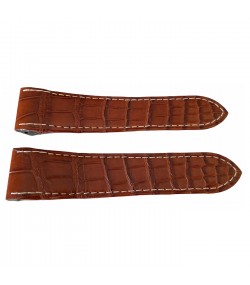 Cartier brown leather strap KD1IJY92 24.5mm
