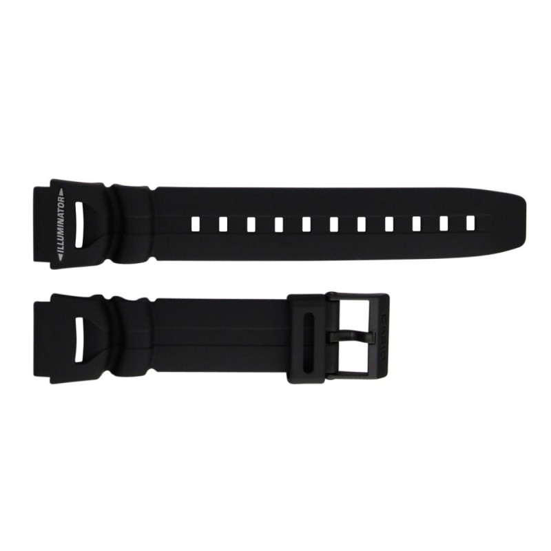 Черен каишка за часовник Casio 18 мм 10018051 Черен каишка за часовник Casio 18 мм 10018051