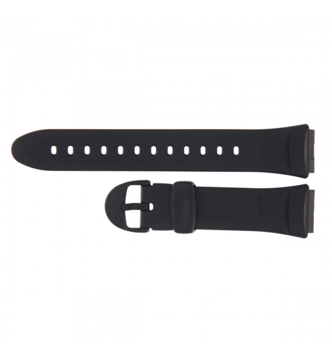 Casio 10033816 18 mm watch black strap W-57-1AVD, W-57-1BVD, W-57-2AVD, W-57-1AMJF