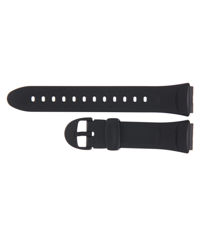 Черен каишка за часовник Casio 18 мм W-57-1AVD