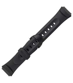 Casio 10033816 18 mm watch black strap W-57-1AVD, W-57-1BVD, W-57-2AVD, W-57-1AMJF