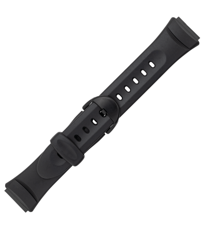 Casio 10033816 18 mm watch black strap W-57-1AVD, W-57-1BVD, W-57-2AVD, W-57-1AMJF