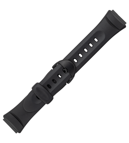 Casio 10033816 18 mm watch black st ...