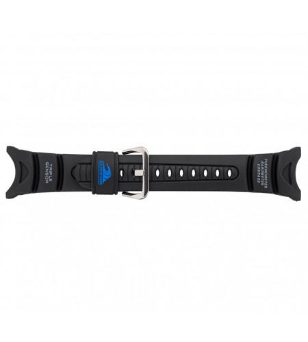 Casio 10045754 black rubber strap S ...