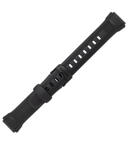Casio 10300101 black watch plastic strap 18 mm W-212H-1AV, W-212H-9AV, W-212H-9AV 32