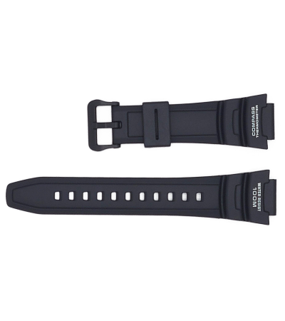 Casio 10431875 watch black plastic band strap SGW500H-1BV 17.5 mm