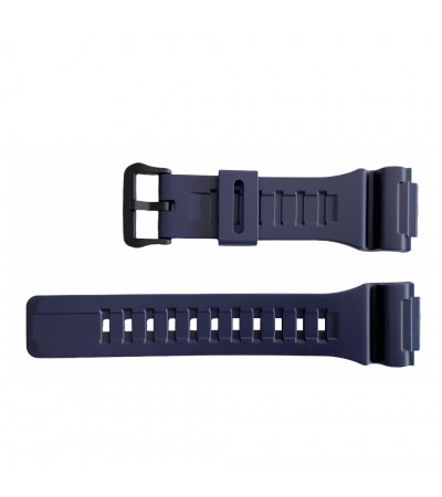 Casio 28/21/18 mm rubber blue strap AEQ-110W-2AV, AQ-S810W-2AV, W-735H-2AV 10410726