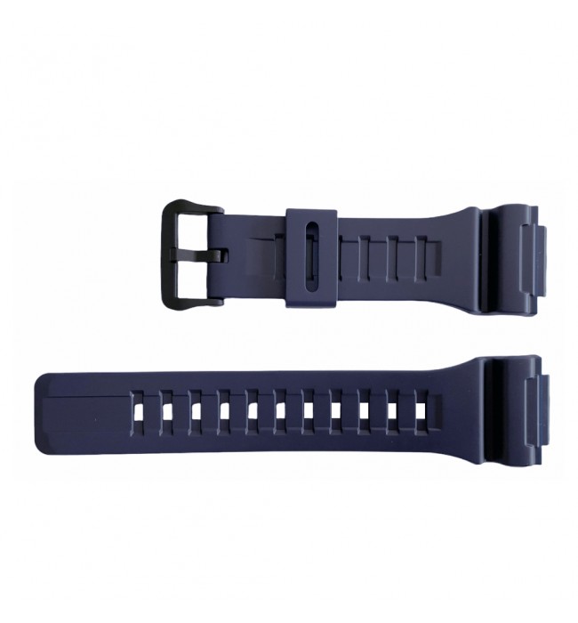 Casio 28/21/18 mm rubber blue strap AEQ-110W-2AV, AQ-S810W-2AV, W-735H-2AV 10410726