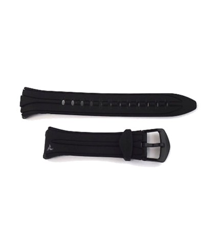 Casio black watch strap 10075646 for STR-101, STR-101C, STR-111, STR-111C, 16mm