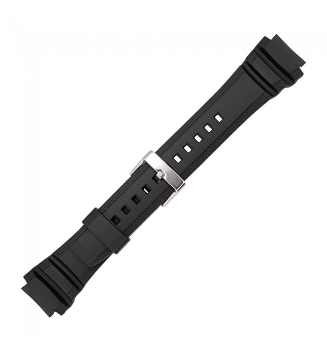 Casio black watch strap 10347967 for AMW-710-1AV, 20mm