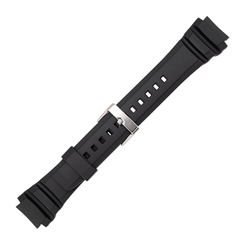 Черна каишка за часовник Casio AMW-710-1AV, 20 мм Черна каишка за часовник Casio AMW-710-1AV, 20 мм