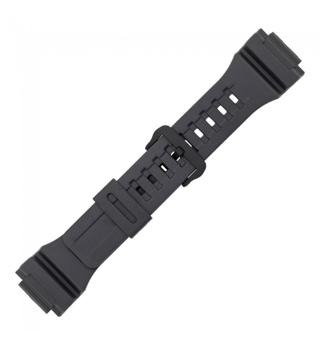 Casio grey watch strap 10451997 for W-735H-8AV, 18mm