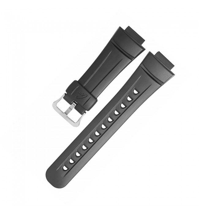 Casio plastic black watch strap 10093414 for G-2900F-2V, 16 mm