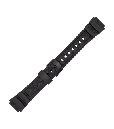 Casio plastic black watch strap 10360831 for WS-210H*, 18 mm