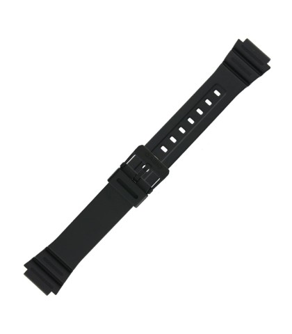 Casio plastic black watch strap 10365960 for AE-1200, AE-1300, F-108, W-216H, 18 mm