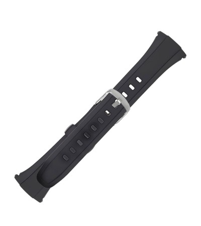 Casio plastic black watch strap 10408444 for WVA-M640, WVA-M650, WVQ-M410, 20 mm