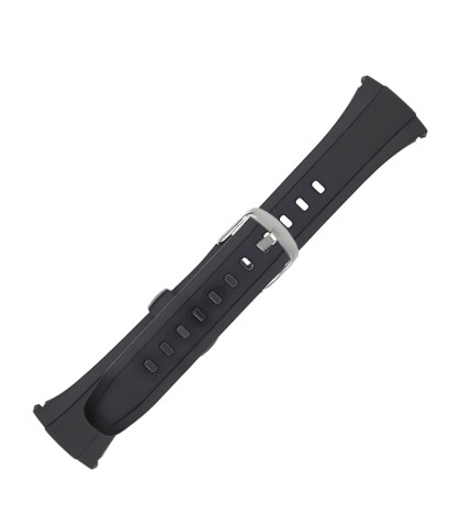 Casio plastic black watch strap 10408444 for WVA-M640, WVA-M650, WVQ-M410, 20 mm