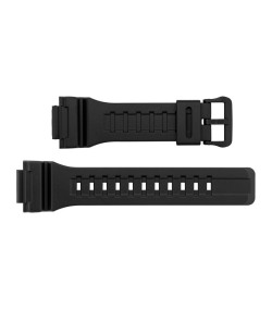 Casio plastic black watch strap 10452139 for AQ-S810W-1A4VEF, AQ-S810W-1A4V, TRT-110H-1AV, TRT-110H-1A2V, TRT-110H-2AV 28 mm