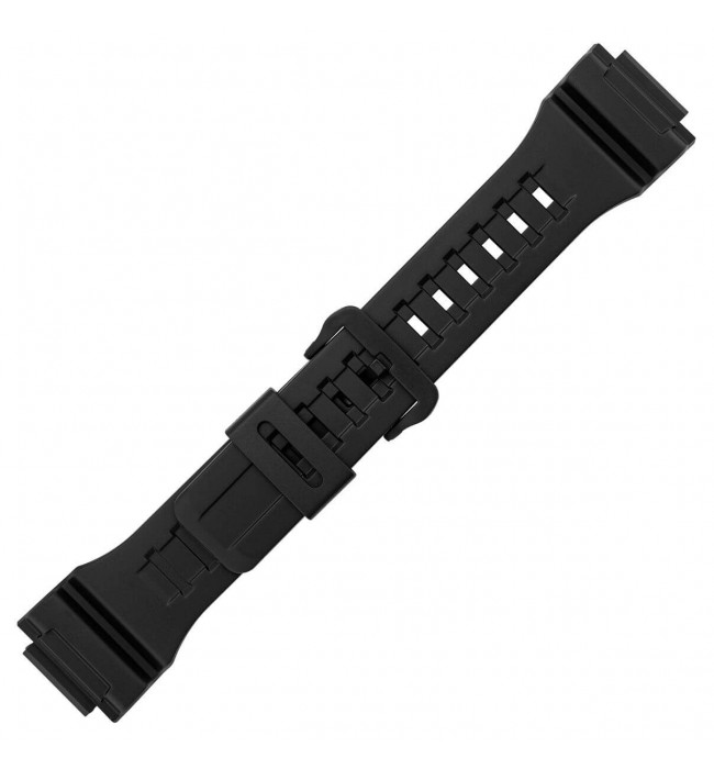 Casio plastic black watch strap 10452139 for AQ-S810W-1A4VEF, AQ-S810W-1A4V, TRT-110H-1AV, TRT-110H-1A2V, TRT-110H-2AV 28 mm