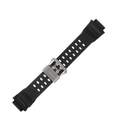 Casio plastic black watch strap 10455201 for GW-9400, GW-9400-1V, 16 mm