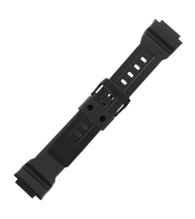 Casio plastic black watch strap 10478124 for AD-S800, AD-S800WH, 26 mm