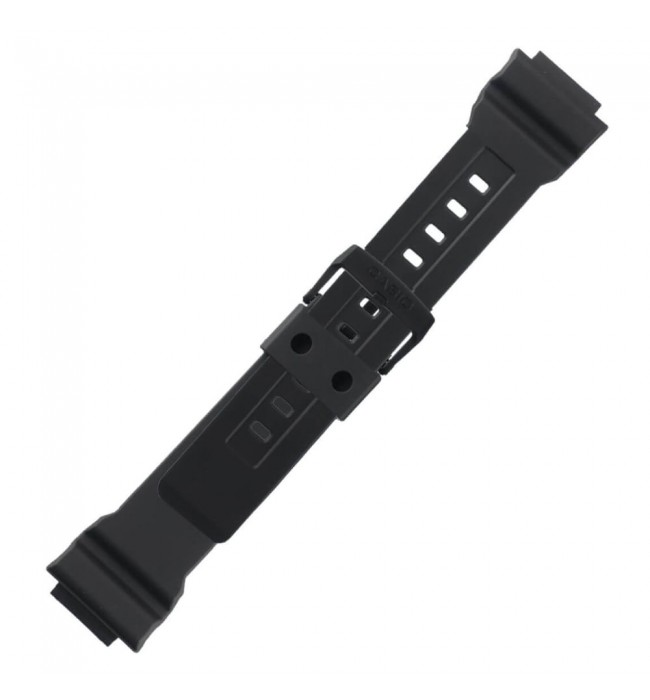 Casio plastic black watch strap 10478124 for AD-S800, AD-S800WH, 26 mm