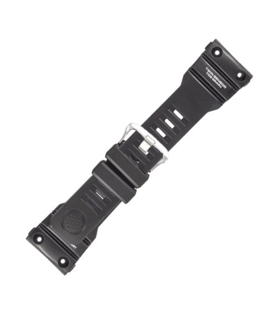 Casio plastic black watch strap 10627083 for GN-1000-1A, GN-1000B-1A, 22 mm