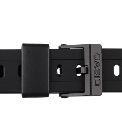 Casio plastic black watch strap 71604816 for W-59, W-59-1VD 18 mm
