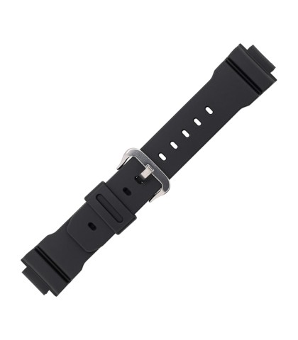 Casio plastic black watch strap 71606395 for DW-002, DW-003, DW-004*, 16 mm