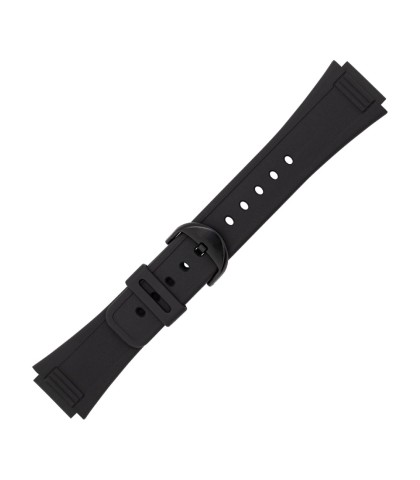 Casio plastic black watch strap 71607394 forDW-6900, DW-8700, G-6900, GW-6900, 16 mm