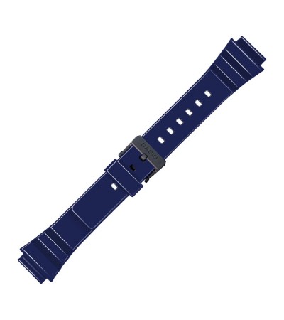Casio plastic blue watch strap 10460282 for MRW-200H, 18 mm