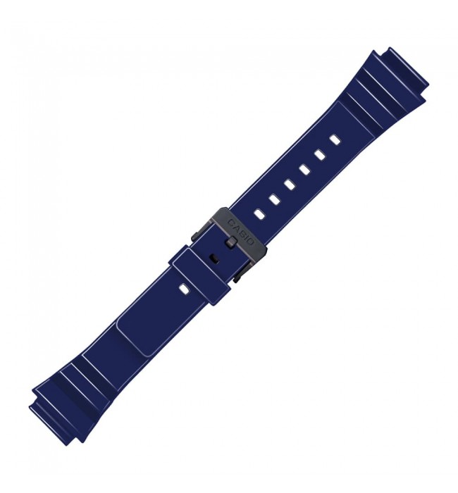 Casio plastic blue watch strap 10460282 for MRW-200H, 18 mm
