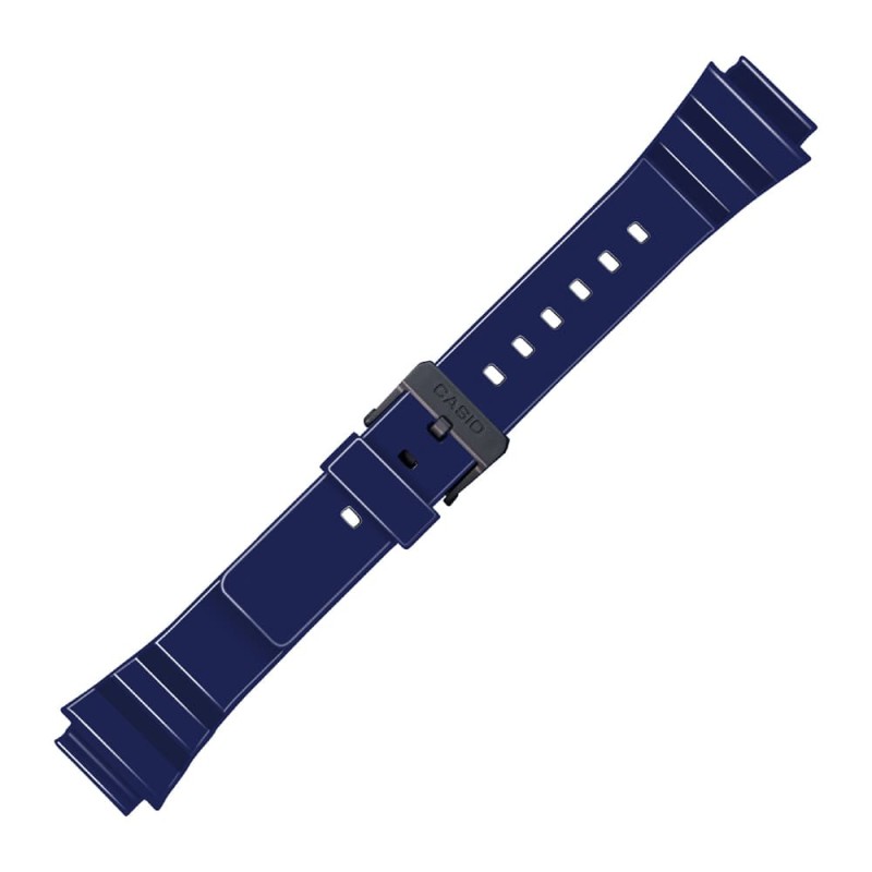 Синя пластмасова каишка за часовник Casio 18 мм 10460282 за MRW-200H Синя пластмасова каишка за часовник Casio 18 мм 10460282 за MRW-200H