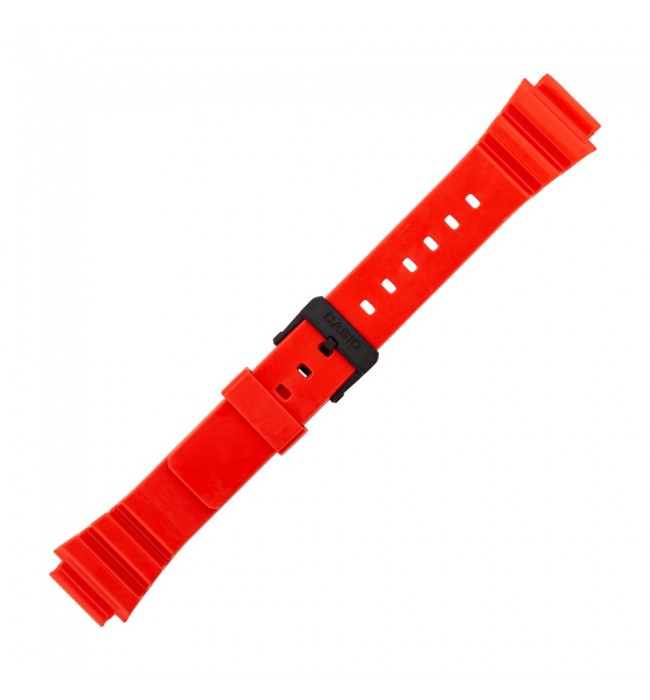 Casio plastic red watch strap 10460283 for MRW-200HC-4B