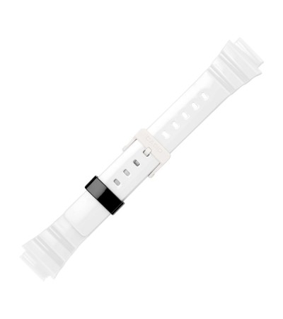 Casio plastic white watch strap 10460285 for MRW-200HC-7B, 18 mm