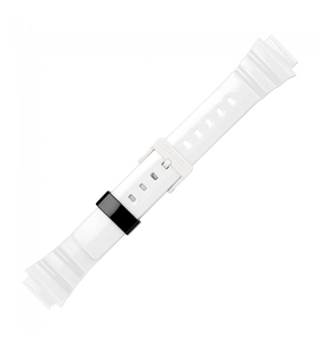 Casio plastic white watch strap 10460285 for MRW-200HC-7B, 18 mm