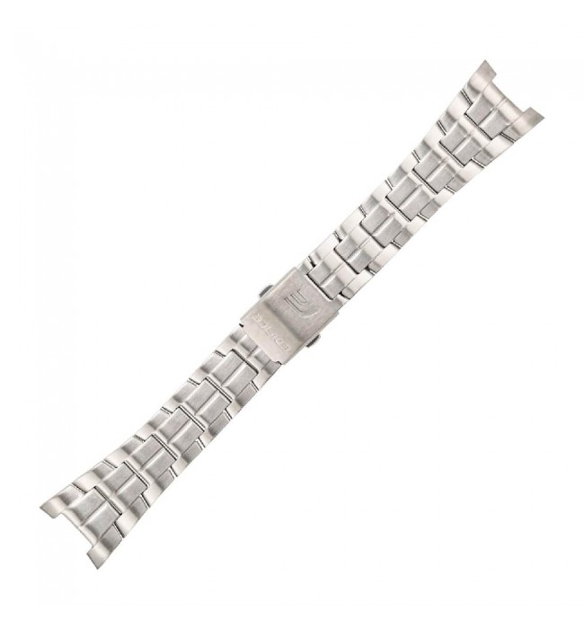 Casio stainless steel silver watch bracelet 10447371 for EF-126D, 24 mm