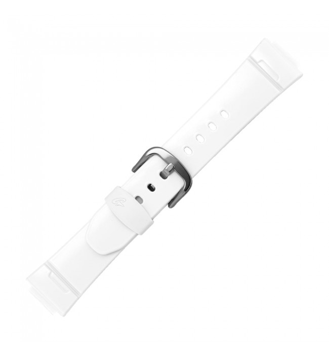 Casio white watch strap 10309272 for BG-5600CK-7, BGA-1000-7B, BGA-100-7B, 14mm