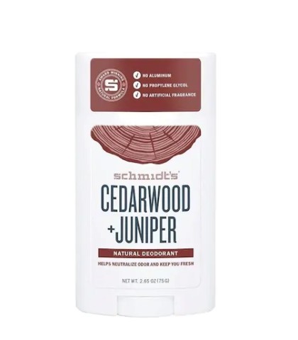 Schmidt's Naturals Deodorant Stick - Cedarwood Juniper