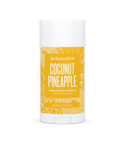 Schmidt's Naturals Sensitive Skin Deodorant Stick - Coconut Pineapple